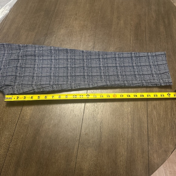 Jules & Leopold Black and White Cropped Pants - Picture 4 of 4